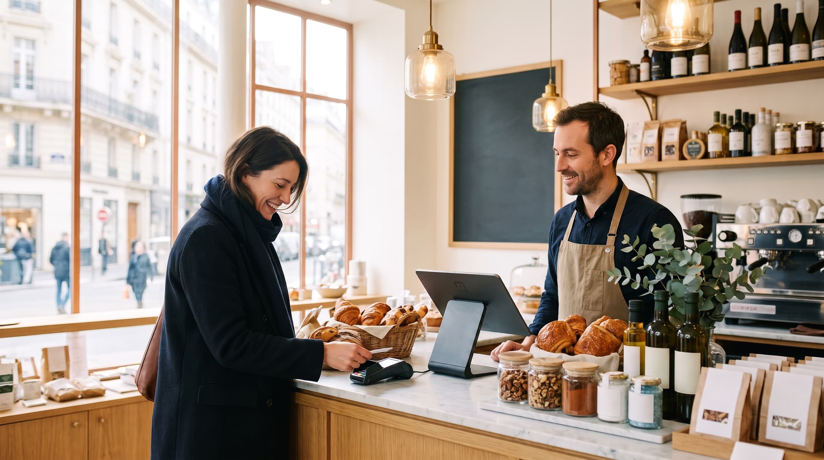 Un commerce qui encaisse avec digabloPos